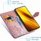 iMoshion Hoesje Geschikt voor Xiaomi Poco X3 Pro / Poco X3 Hoesje Met Pasjeshouder - iMoshion Mandala Bookcase - Roze