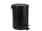 BRASQ Pedaalemmer - 20 Liter - Geurdicht - Zwart RVS - 28.9 x 28.9 x 44 cm
