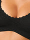 Sloggi Zero Feel Lace 2.0 - Bralette Dames - Licht voorgevormde cups - Zwart