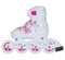 Roces Jokey 3.0 - Inlineskates - Verstelbaar maat 26-29 - Wit/Roze