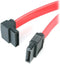 Startech.com SATA6LA1 - SATA III Kabel - Mannelijk/Mannelijk - Rood (15,2 cm)