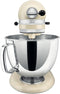 KitchenAid Artisan 5KSM175PSEAC - Keukenrobot - 4,8L RVS kom 300W - Amandelwit