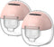 Evite Borstkolf Slim - Draadloos - Dubbele Borstkolf - BPA-Vrij - Roze (2 stuks)