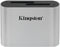 Kingston Workflow SD Reader - Geheugenkaartlezer - 2 UHS-II SD kaarten - Zilver