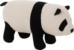 J-Line Panda mini S 52x19x24cm - Zwart/Wit