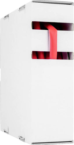 Hongshang 211114328 Krimpkous zonder lijm Rood 1.20 mm 0.60 mm Krimpverhouding:2:1 15 m