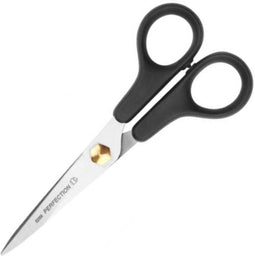 K.R. Witte Perfection Huishoudschaar - 15 cm - RVS - Zwart/Zilver