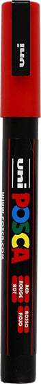 Verfstift Posca PC3M fijn rood