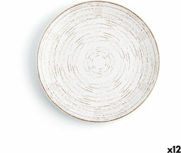 Platt tallrik Ariane Tornado Keramisch Tweekleurig (Ø 18 cm) (12 Stuks)