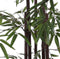 Mica Decorations Bamboe Kunstplant in Bloempot - H150 x Ø30 cm - Groen met zwarte stam