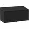 vidaXL - Tuinbox - 110x50x58 - cm - poly - rattan - zwart