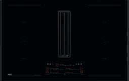 AEG XCF6847AB - Inductie kookplaat met afzuiging - 4 kookzones - Zwart