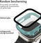 imoshion Screenprotector - Geschikt voor Apple Watch Ultra / Ultra 2 - 49mm - Full Cover Hard Case / Beschermend Hoesje - Donkergroen