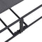 vidaXL - Ligbed - - - Antraciet - - - 200x74x73 - cm - - - Staal - & - Textilene