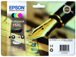 Epson C13T16364022 - Inktcartridge - Origineel - Cyaan Geel Magenta Zwart (6,5ml)