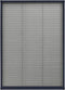 vidaXL - Raamhor - plissé - 80x120 - cm - aluminium - antracietkleurig