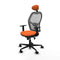 Piqueras y Crespo 1D036N1 - Bureaustoel - Hoogteverstelbaar - Oranje