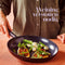 CB Chef Koekenpan Ø20cm - Keramisch - 100% Gerecycled - PFAS-vrij - Zwart