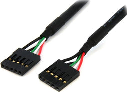 Startech USBINT5PIN - IDC USB-kabel 45 cm - Zwart