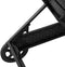 vidaXL - Ligbed - met - wielen - en - kussen - poly - rattan - zwart