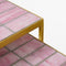 Mica Decorations Aaron - Bijzettafel - Set van 2 - Minimalistisch design - Roze (2 stuks)