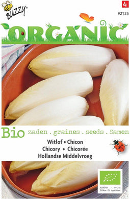 5 stuks - Buzzy - Organic Witlof Middelvroeg (Skal 14275)