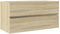 vidaXL - Wastafelkast - 90x38,5x45 - cm - spaanplaat - sonoma - eikenkleurig