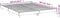 vidaXL - Bedframe - zonder - matras - 160x200 - cm - spaanplaat - grijs - Sonoma