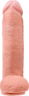 Pipedream King Cock realistische dildo Cock - With Ballskin beige - 12 inch