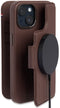 Decoded Modu Wallet - Flip Cover - 3 Pasjes - Bruin