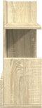 Bureau organiser 49x20x52,5 cm bewerkt hout sonoma eikenkleurig
