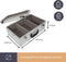 Perel Cd-koffer - 60 cd's - Sleutelslot 2 sleutels Aluminium 424 x 265 x 173 mm