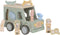 Little Dutch Vormenstoof LD7447 - Safari auto - Houten vormen met dierenblokjes - Multi