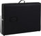 vidaXL - Inklapbare - massagetafel - 2 - zones - met - houten - frame - (zwart)