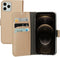 Mobiparts iPhone 12/12 Pro - Wallet Case - Saffiano motief - Koper