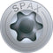 Spax T-star spaanplaatschroef vz pk 4.0x35mm Torx TX20