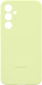 Samsung Galaxy A55 5G - Silicone Case - Krasbestendig - Groen