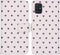 iMoshion Hoesje Geschikt voor Samsung Galaxy A51 Hoesje Met Pasjeshouder - iMoshion Design Softcase Bookcase - Wit / Zwart / Hearts Allover White