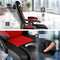 tectake® Racing bureaustoel - Gamingstoel met schommelfunctie - Ergonomische directiestoel - Zwart/rood
