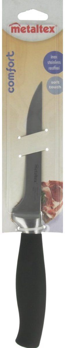Metaltex Comfort Vleesmes 28 cm Zwart/RVS
