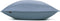 Zohome Kussensloop Satinado - Kussenhoes van 80x80 cm - Set van 2 stuks - 100% Katoen-Satijn - Blauw
