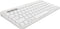 Logitech Pebble Keys 2 K380s - Draadloos Toetsenbord - Bluetooth - Tonal White