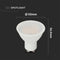 V-TAC VT-205 - GU10 LED Spot - 4,5W 400 Lumen 6500K - Melkwit