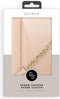 Selencia Hoesje Geschikt voor iPhone SE (2022) / SE (2020) / 8 / 7 / 6s / 6 Hoesje Met Pasjeshouder - Selencia Eny Uitneembare Vegan Lederen Clutch - Roze