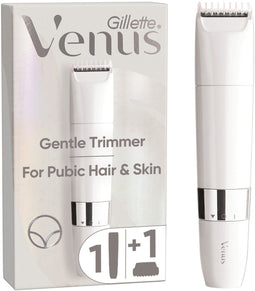 Gillette Venus Trimmer - Trimmer voor Huid en Schaamhaar - Waterbestendig voor nat en droog gebruik - Wit
