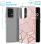 iMoshion Hoesje Geschikt voor Samsung Galaxy A52 (4G) / A52s / A52 (5G) Hoesje Siliconen - iMoshion Design hoesje - Roze / Meerkleurig / Goud / Pink Graphic