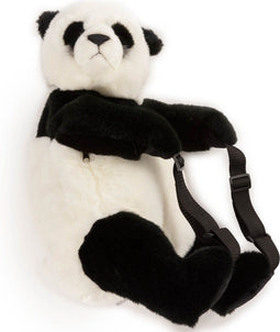 Wild & Soft Rugzakje Panda - Wit/Zwart