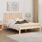 vidaXL - Wandhoofdbord - 140x3x60 - cm - massief - grenenhout