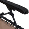 vidaXL - Terrasstoelen - 2 - st - inklapbaar - textileen - taupe