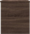 vidaXL - Opbergbox - 60x42x46 - cm - bewerkt - hout - bruin - eikenkleurig